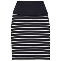 Breton Stripe Maternity Mini Skirt
