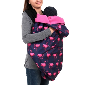 BundleBean Flamingo Print Carrier Cover