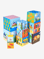 Cardboard Stacking Blocks