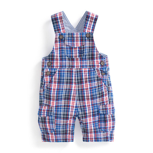 Check Baby Dungarees