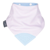 Cheeky Chompers Neckerchew Stripy Pink