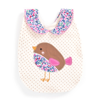 Christmas Robin Bib