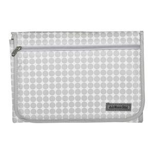 Grey Spot Print Folding Changing Mat