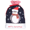 Merry Christmas Penguin Sack