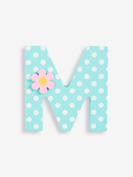 Multi-Coloured Painted Pastel 3D Wooden Letters