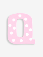 Multi-Coloured Painted Pastel 3D Wooden Letters