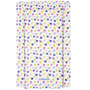 Multi-Coloured Spot Print Changing Mat