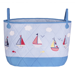 Nautical Large Storage Bucket
