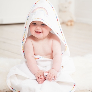 Rainbow Hooded Towel
