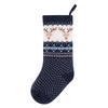Reindeer Knitted Christmas Stocking