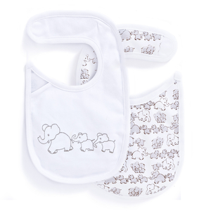 Reversible Elephant Bib