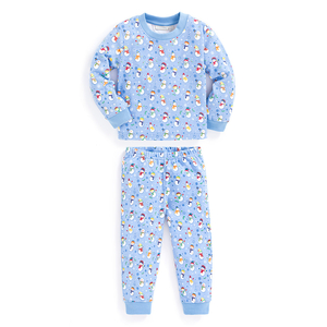 Snowman Print Jersey Pyjamas