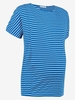 Stripe Maternity & Nursing Batwing Top