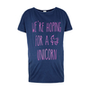 Unicorn Slogan Maternity Top