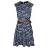 Michael by Michael Kors Print Belted Dress