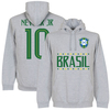 Brasil Neymar Jr 10 Team Kids Hoodie - Grey - 6 Years
