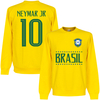 Brasil Neymar Jr 10 Team KIDS Sweatshirt - Yellow - 10 Years