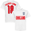 England Calvert-Lewin 18 Team T-shirt - White - XL