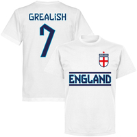 England Grealish 7 Team KIDS T-shirt - White - 2 Years