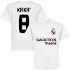 Galácticos Madrid Kaka 8 Team T-shirt - White - XXXL