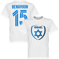 Israel Benayoun No.15 Crest T-shirt - White - XXXXL