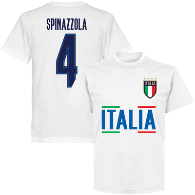 Italy Spinazolla 4 Team KIDS
T-shirt - White - 2 Years