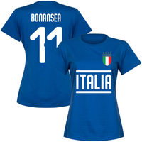 Italy Team Womens Bonansea 11 T-shirt - Royal - XL