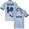 Nike Atletico Madrid 3rd Simeone 14 Shirt 2019-2020 (Retro Printing) - XXL