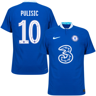 Nike Chelsea Dri-Fit ADV Match
Home Pulisic 10 Shirt
2022-2023 (Official Cup
Printing) - M