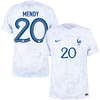 Nike France Away Mendy 20
Shirt 2022-2023 (Official
Printing) - XXXL