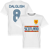 Scotland Retro 78 Dalglish 8 Team T-Shirt - White - XL