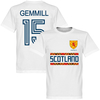 Scotland Retro 78 Gemmill 15 Team T-Shirt - White - XL