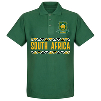 South Africa Rugby Team Polo Shirt - Bottle Green - XL