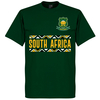 South Africa Rugby Team T-shirt - Bottle Green - XXL