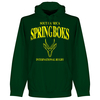 South Africa Springboks KIDS Rugby Hoodie - Bottle Green - 2 Years