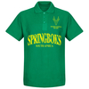 South Africa Springboks Rugby Polo Shirt - Green - XL