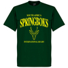 South Africa Springboks Rugby T-Shirt - Bottle Green - L