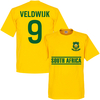 South Africa Veldwuk No.9 Team T-Shirt - Yellow - S
