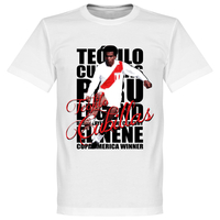 Teófilo Cubillas Peru Legend T-shirt - White - XL