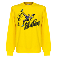 Zlatan Ibrahimovic Bicycle Kick Sweatshirt - Yellow - XXL
