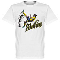Zlatan Ibrahimovic Bicycle Kick T-shirt - White - L