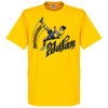Zlatan Ibrahimovic Bicycle KIDS T-Shirt - Yellow - 2 Years