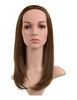 Anne Medium Length Straight Half Head Synthetic Wig