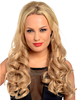 Eva Long Loose Curls Half-Head Wig