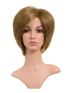 Lucy Natural Short Synthetic Full Head Wig