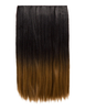 Luxury Ombre One Piece Straight Clip-In Natural Black to Ginger 1BTT27