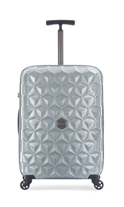 Atom Medium Suitcase Silver