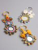 Bohemia Design Boho Mirror Keyrings,  Small,  Gold