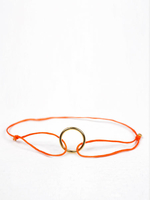 Bohemia Design Gold Juno Bracelets,  Orange