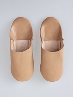 Bohemia Design Moroccan Babouche Basic Slippers,  Nude